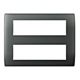 Cover frame 2x7M, anthracite