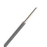 PVC Insulated Wires H05V-U 1mmý, grey (solid bare) (The price is shown without markup on metals. Request a quote for accurate information)