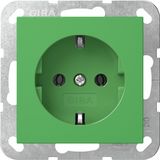 socket SCHUKO 4455107 System 55 green