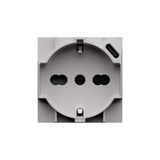 L.NOW - SOCKET P40+USB 18W TYPE C STEEL
