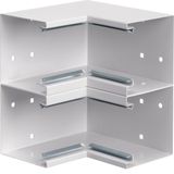 Internal corner of base profile for BRS 100x210mm lid 2x80mm of steel 