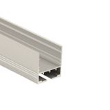 Hanging aluminum profile ZN, 23x25 mm, without diffuser, 2 m