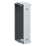 Coupling FWK-Plus 100x250 mm white powder-coated for fire protection duct