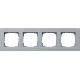 cov.fr. 4-g flat Gira E2 c.alum.