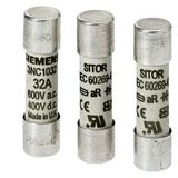 SITOR cylindrical fuse link, 22x58 mm, 125 A, aR, Un AC: 690 V