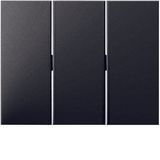 Rocker 3gang, K.1, ant. matt, lacq.