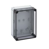 Empty enclosure, Type of protection IP66, Impact strength IK08, Protection class II, Ui 690V AC, Ui 1000V DC, UL, DLG, DNV, Halogen free TK PC 1813-8f-to