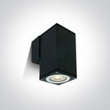 BLACK WALL GU10 10w IP54 100-240V