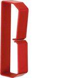 Retaining clip for slotted panel trunking PC/ABS halogenfree 50x125mm