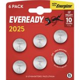 EVEREADY Lithium CR2025 BL6