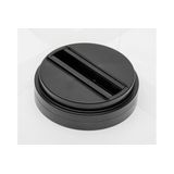 Base for surface mounting for 3-phase adapter, black