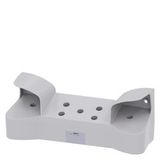 Two-hand operation console for command devices, 22 mm, round, enclosure material metal, enclosure top part gray