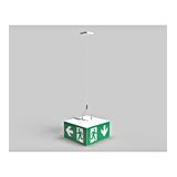 Design-Y-Cord suspension 4000mm for cube luminaires WHX, WHG