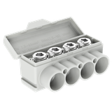 SLT50-4 -3 yellow-green Al 10-50/Cu 2.5-35 + 3x2,5mm2 1000V Distribution block