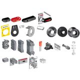 Distribution lug 315A set of 3 pcs