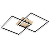 LOMALTAS-Z CL 4X8W 4400lm tuneable black/wooden/white