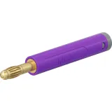 4 mm plug, crimp connection, 1.0 mm², purple, 64.2053-26