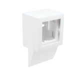 Q45 LATERAL ADAPTER F/40X16 TRUNKING WHITE