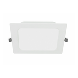 G-TECH LED luminaire FABRO, 9 W, 800 lm, 4000K, AC220-240V, IP40, recessed, square, white