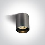 METAL GREY GU10 10W DARK LIGHT