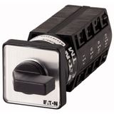 TM-4-8262/E Step switches, TM, 10 A, flush mounting, 4 contact unit(s), Contacts: 8, 30 °, maintained, With 0 (Off) position, 0-4, Design number 8262