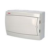 Cabinet ACQUA 3912-TB, 12TE, 215x305x110mm, opaque plastic door, IP65