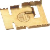 LFS, earthing clamp for gutter 20x20 mm