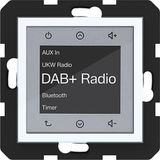 Touch radio DAB+, Bluetooth, A.x/C.x, glossy light white