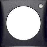 Frame, with lens top right, Integro Flow, anthracite matt