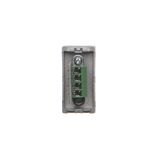 Cover for double socket with earthing - for Premium frames, black matt