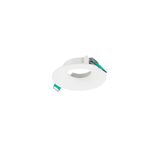 LUDOSPOT 50 HOUSING ROUND 90MM FIXED IP44 WHT