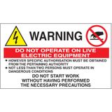 Various sign - Al - Dimensions: 120x70 mm
