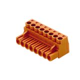 PCB plug-in connector, female plug, 5.08 mm, Number of poles: 5, 180°, Clamping yoke connection, Clamping range, max. : 3.31 mm², Box