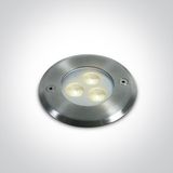 3x1W LED CW SS316 IP68 RECESSED UNDERWATER 24V