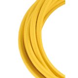 Textile Cable 2C Yellow 3m