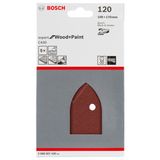 5-piece C430 sanding sheet set 120