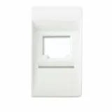 Adapters for AT&T, QUBIX and CLIPSAL RJ45 outlets -  tinted black