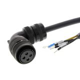 Servo motor power cable, 30 m, w/o brake, 900 W to 1.5 kW