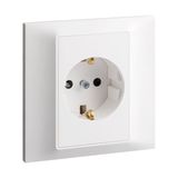 Socket 2P+T 16A German 7X7 White, Legrand-Belanko S