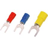 cable lug, terminal end,Insulated cable connector,0.5 mm² - 1.5 mm²,red