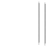 Longitudinal reinforcement for ALPHA system, H: 1650 mm
