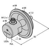 Flow Monitoring Immersion Sensor with Integrated Processor   FCS-68A4-AP8X-H1141/D003
