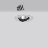 RONDOS mini, 20 W, 2650 lm, 935, silver, on/off Recessed projectors, D