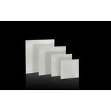 Absorber mat for pleated filter