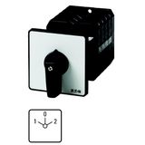 T5-3-8401/Z Reversing switches, T5, 100 A, rear mounting, 3 contact unit(s), Contacts: 5, 60 °, maintained, With 0 (Off) position, 1-0-2, Design number 8401