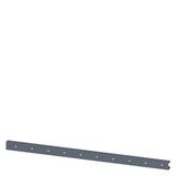 SIVACON, cable clamping rail, H: 50 mm, W: 800 mm, zinc-plated