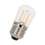 LED Filament T28X60 E27 240V 1W 2700K Clear