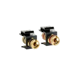 KEYSTONE LOUDSPEAKER OUTLET +/- BLACK 10-PACK
