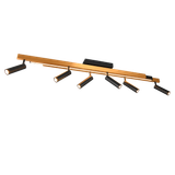Zeno LED spot 6-pc black/gold