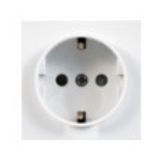 SAF COV SKO SOCKET 16A METERING D40 MATTE WH